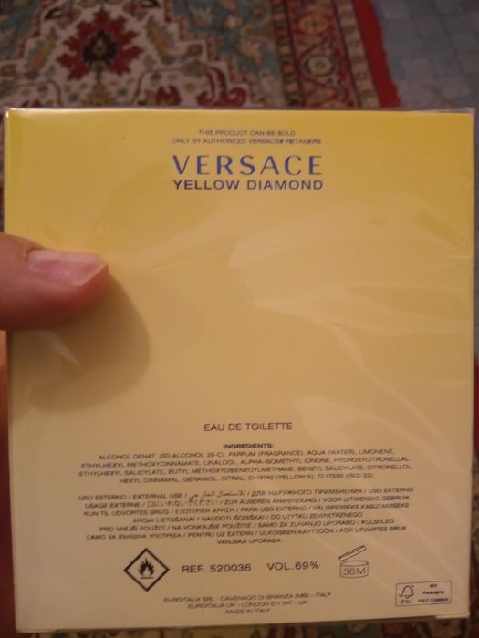 Apa de toaleta femei Versace Yellow Dinamond 200 ml originala sigilata