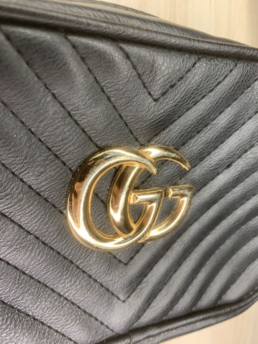 Дамска чанта Gucci истинска кожа