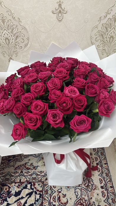 Букет розы  51 шт