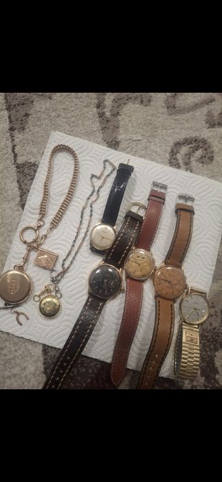 Chronographe suisse,pronto,certina toate de aur