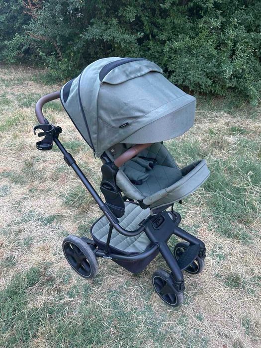 Бебешка количка Harvey 3 Premium Emerald Green