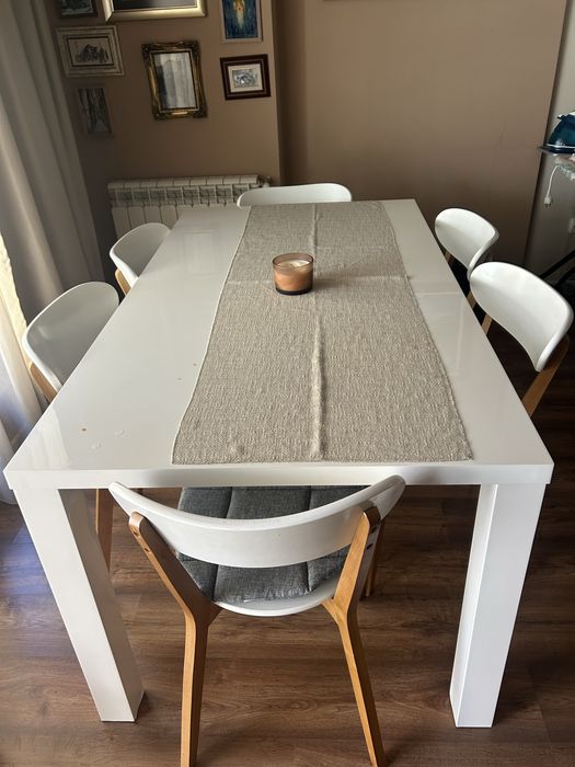 Маса с 6 стола завсно с подложки