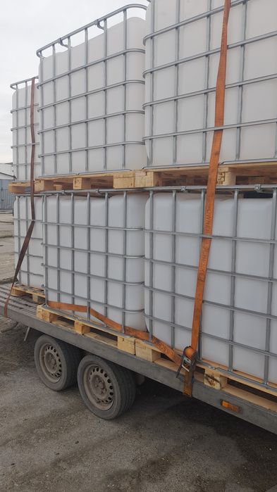 Bazin ibc 1000litri cub apa calda menajera  fosa septica  1 tona cub