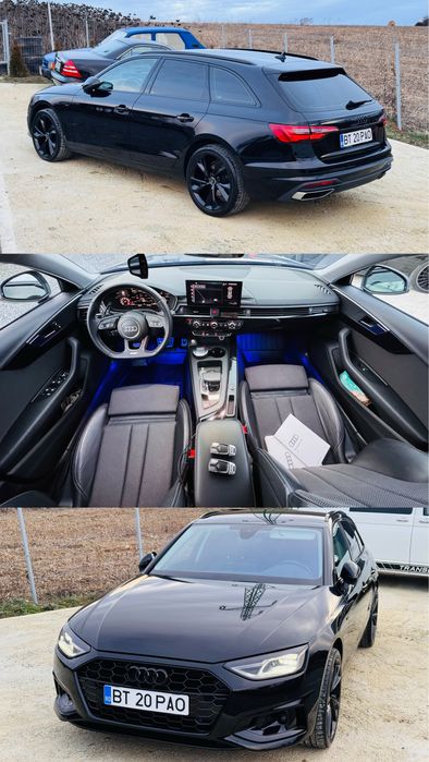 AUDI A4 B9.5 2020,2.0TDI•automată•S-line•cockpit•Proprietar•fără DAUNE