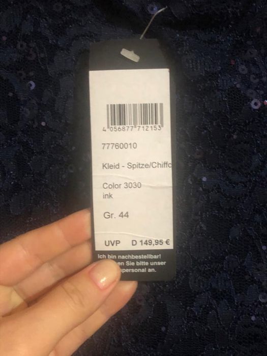 Rochie de seara bleumarin