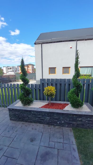 Gazon rulou ,plante ornamentale, amenajări grădini