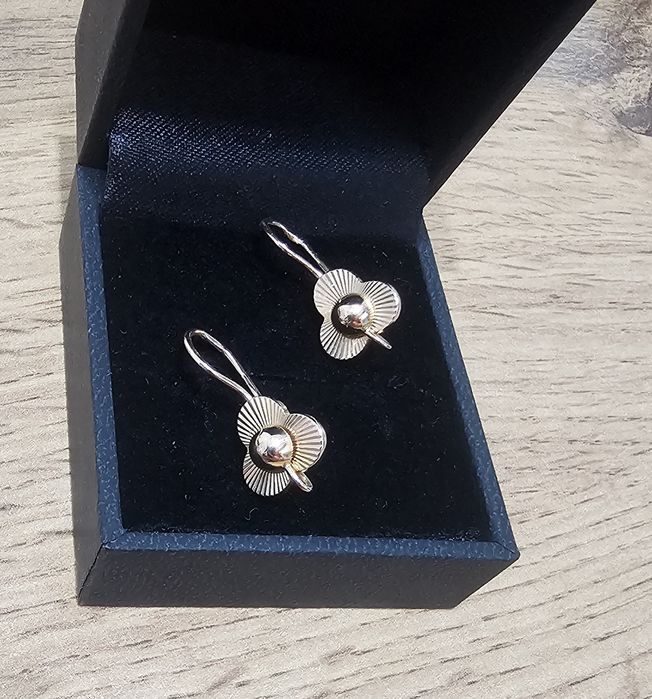 Золотые серьги СССР, 583 проба