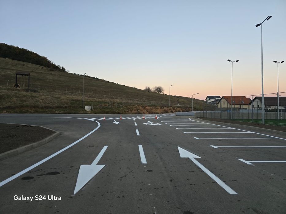 Marcaje rutiere monocomponente si bicomponente