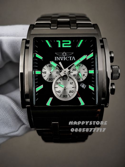 INVICTA Powertrain Silver 48 mm, Инвикта нов мъжки часовник