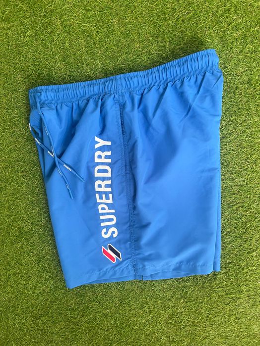 Мъжки къси панталонки : SUPERDRY Applique 19 inch Recycled Swim Shorts XL