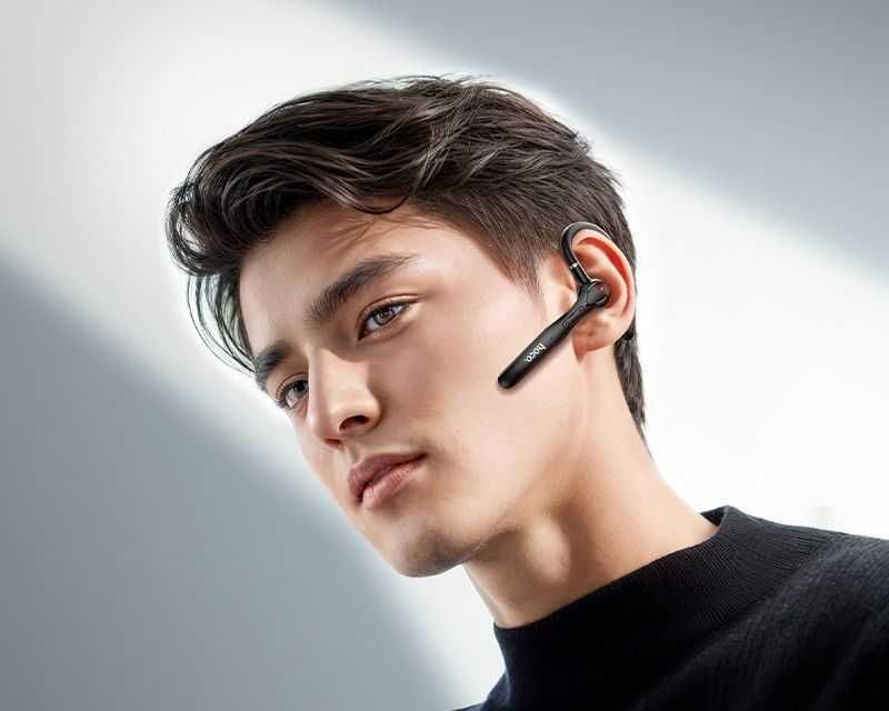 Bluetooth-гарнитура Hoco DES60 (с кейсом+ENC) бесплатная доставка 24/7