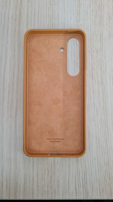 Оригинален Samsung Galaxy S25 case/кейс/калъф - gold, gray, transparent