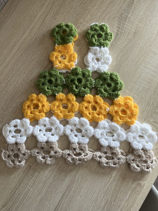 Вязаный топ ручной работы