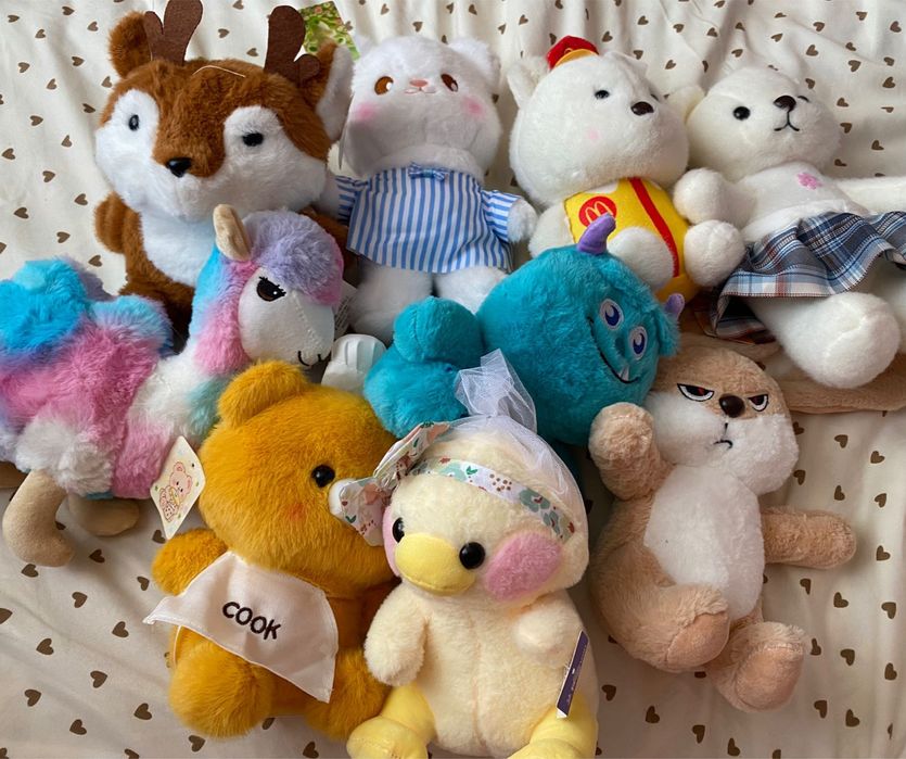 Мягкие игрушки с этикетками