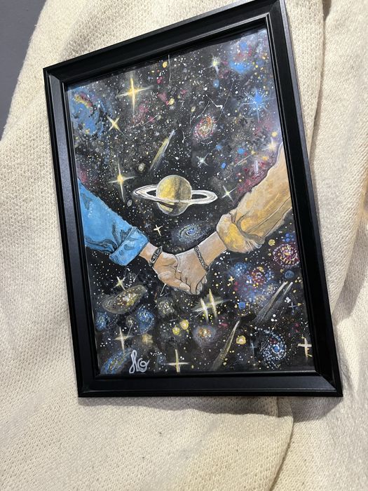 Tablou pictura Together in the Universe/Stranger Things Vibes