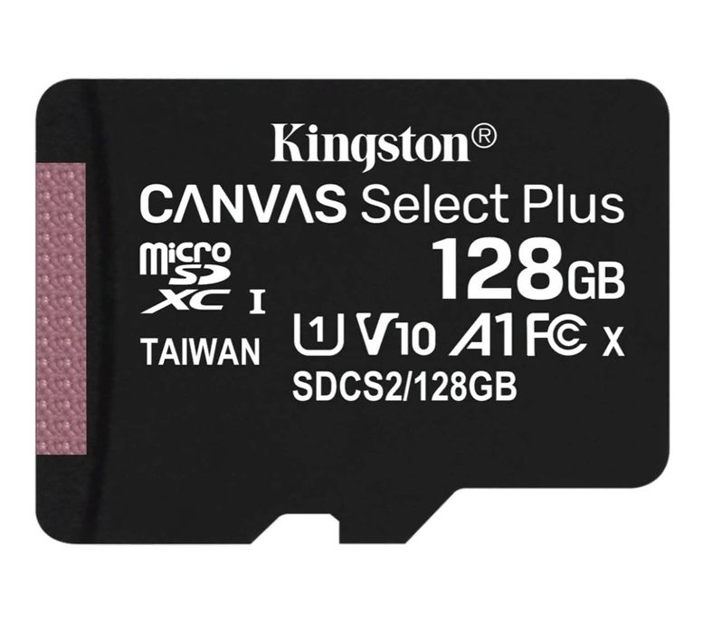 Kingston 128 gb, карта памяти.
