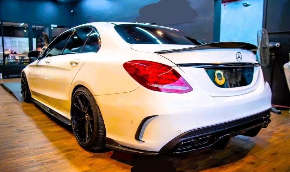 Eleron porbagaj spoiler sport tuning Mercedes C class W205 R Style PSM