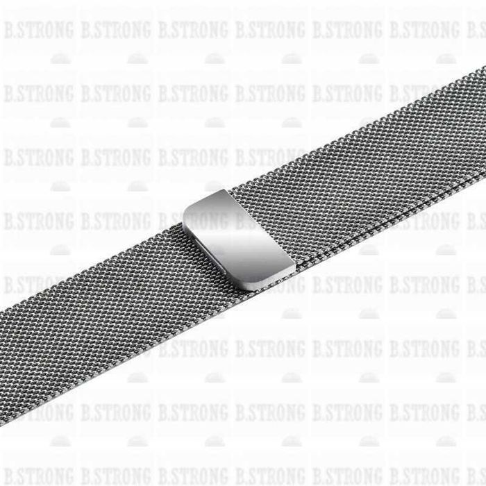 Bratara ceas magnetica 22mm cu 2 telescoape quick Gri sau Negru