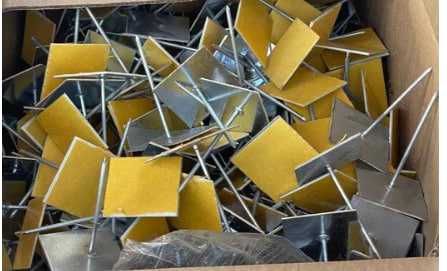 Дубл для изоляции, Двусторонние самоклеящиеся гвозди для изоляции,