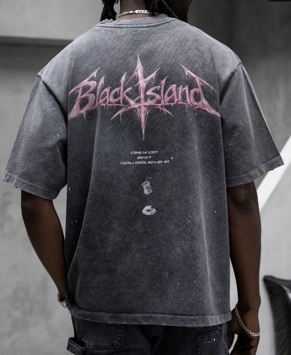 Мъжка овърсайз тениска в цвят графит – ONLY DO – 2004