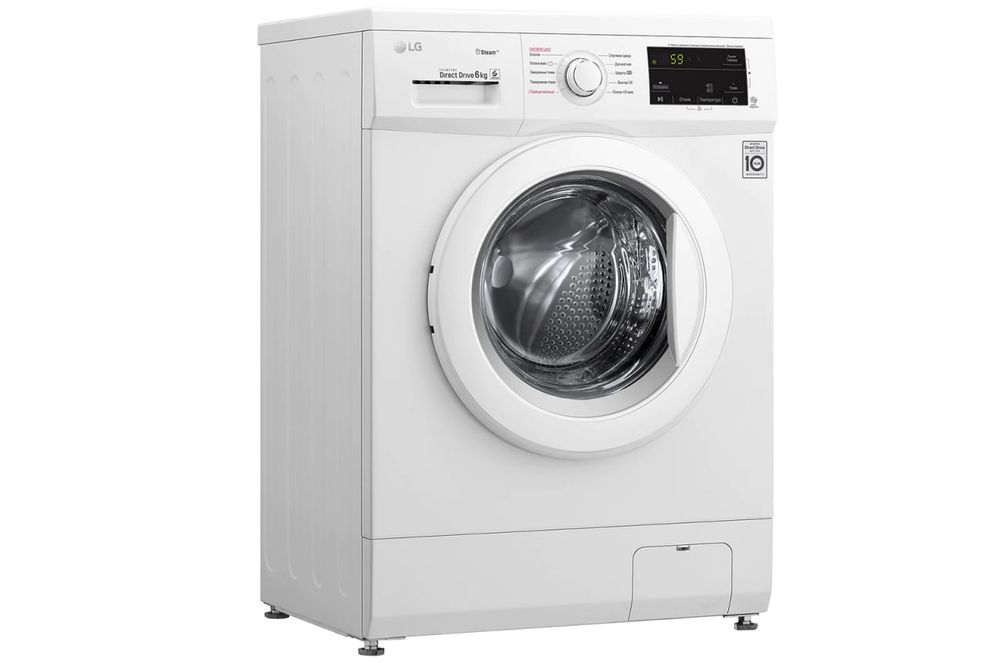 Стиральная машина LG F2J5NS0W Белый Инвертор