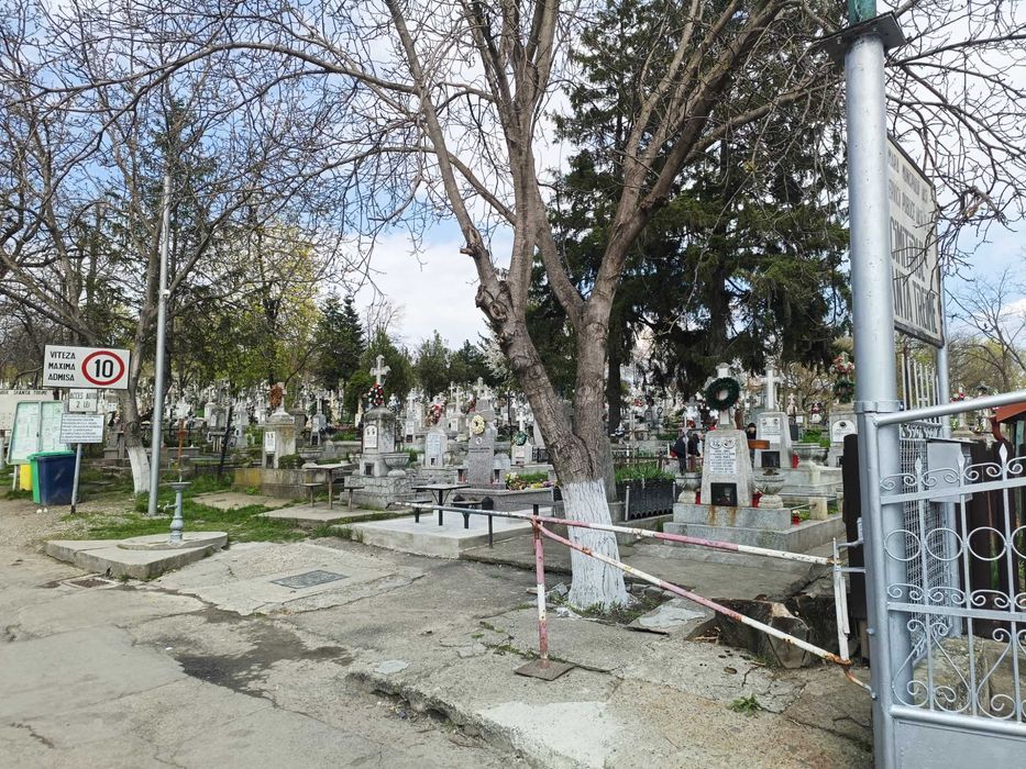 Vind loc de veci cavou în cimitirul Sf treime din Păcurari