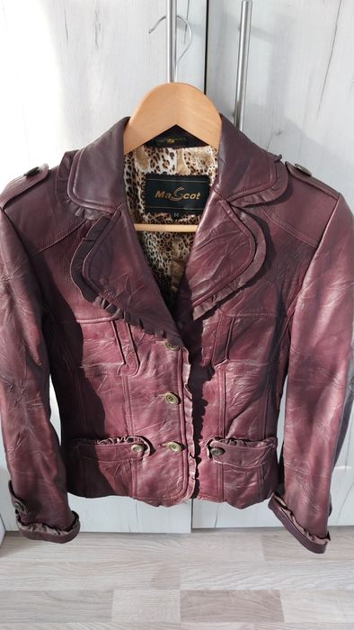 Sacou de dama, din piele naturala, M