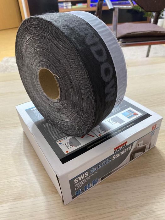 Soudal - Banda etansare tamplarie PVC. Bariera de vapori termopan