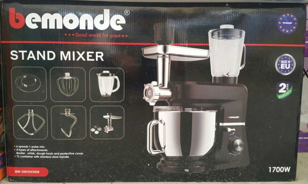 Кухонный комбайн Bemonde BM-SM1003SB 3в1