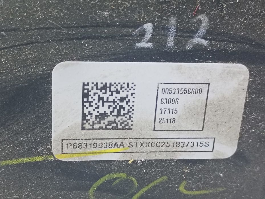 Pedala frana 2583340019 Jeep Compass 2 (2017 - 2021) 2.0 Multijet II