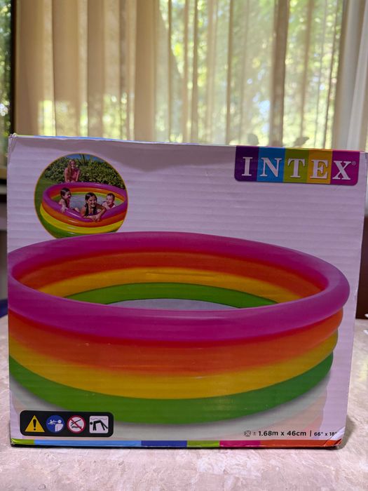 Детский бассейн Радуга INTEX | Новый | от 3х лет
