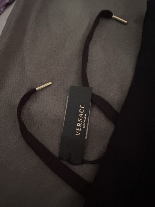 Pantaloni de trening Versace Medusa negri de barbati
