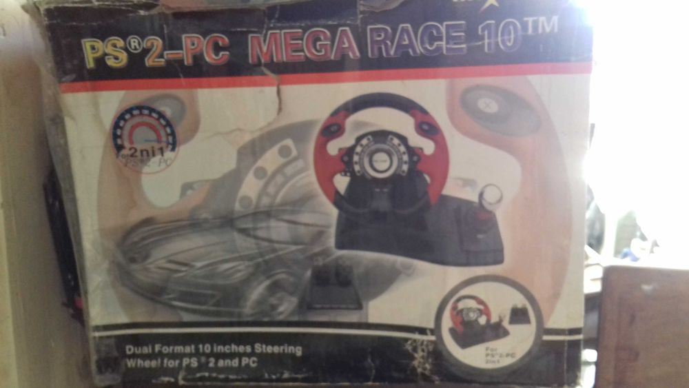 Продается игровой руль для компьютера и плейстейшана приставки.