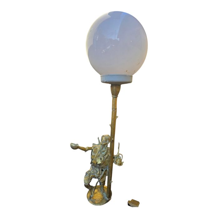 Veioza bronz semnata