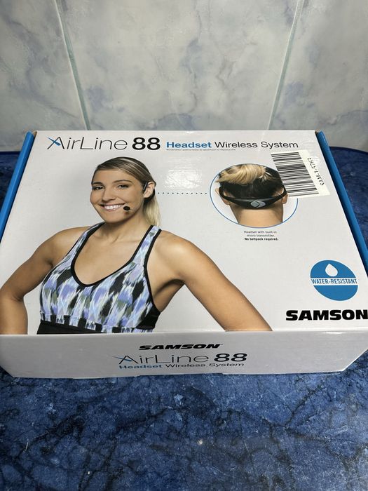 Headset premium Samson AirLine 88x fitness nou sigilat! Cu mult sub jumate de pret fata de magazin.