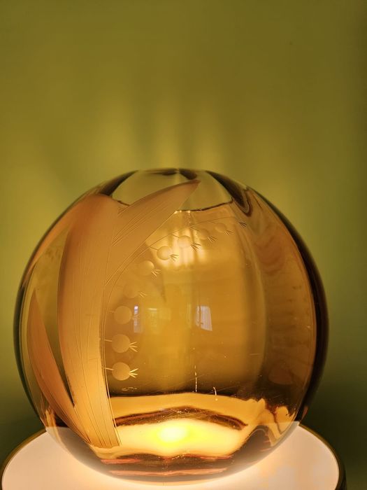 Vas art deco 1930 amber