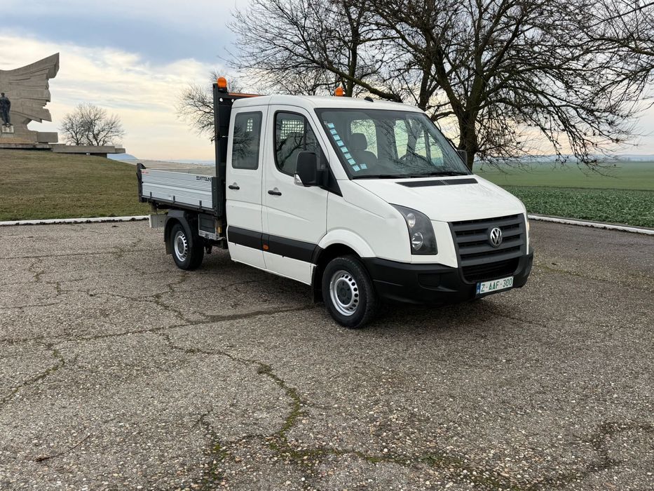 Volkswagen Crafter Dokka 2.5 - basculabil pe 3 parti, bena Scatollini