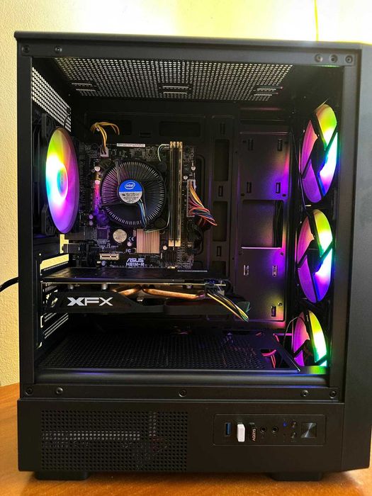 PC Calculator Gaming I5 4590 16GB RAM RX 470 8GB SSD 256 HDD 2TB RGB