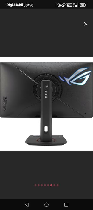 Monitor gaming asus rog strix 27 inch dual mode