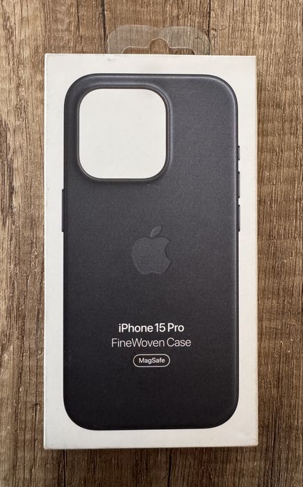 Husa originala apple iphone 15 pro finewoven