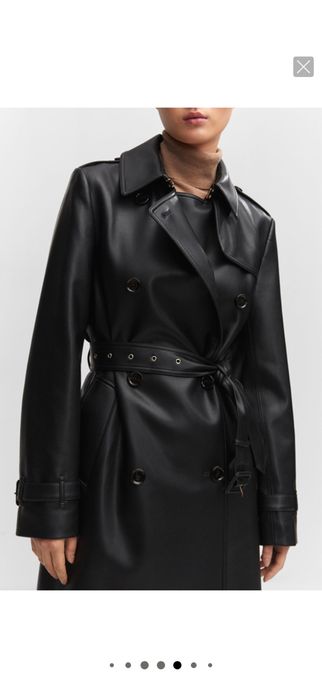 Ново кожено яке / палто / тренч mango