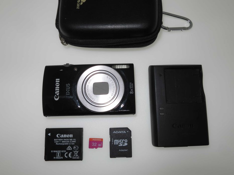 Canon IXUS 177 компактен фотоапарат дигитална камера отличен като нов