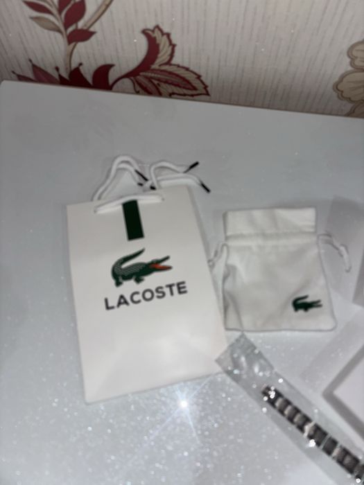 Brățară Lacoste, silver, pentru bărbați, cu accesorii