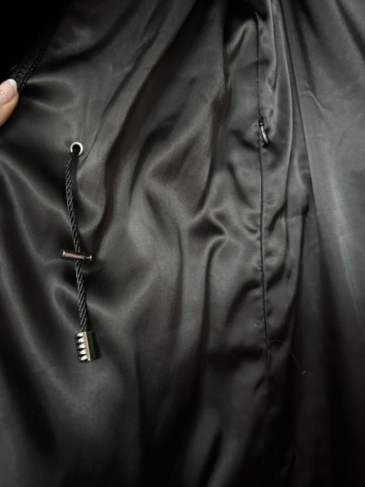 Норковая шуба чёрная