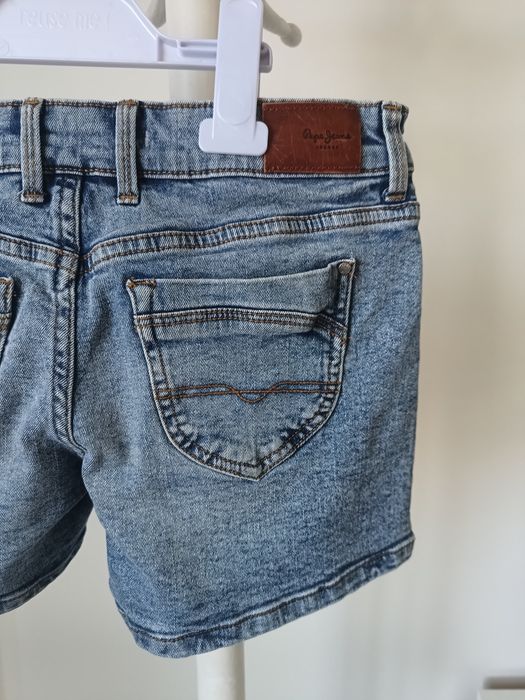 Детски оригинални къси дънки Pepe Jeans