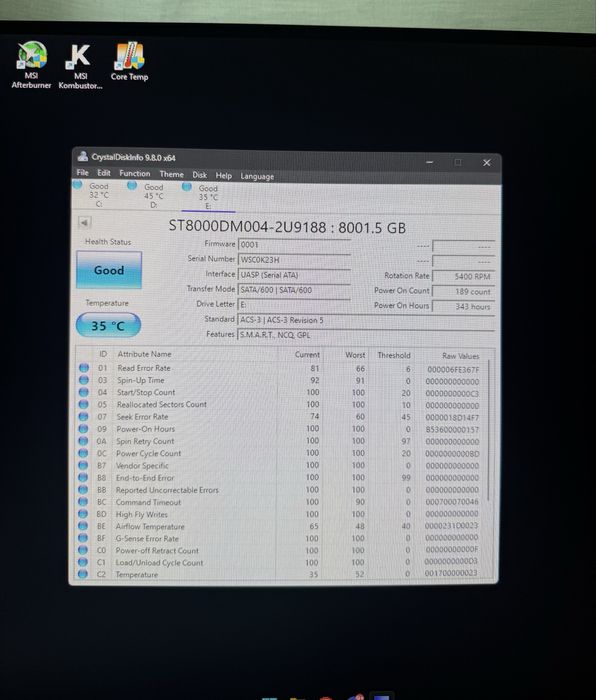 HDD Extern Seagate Expansion 8TB