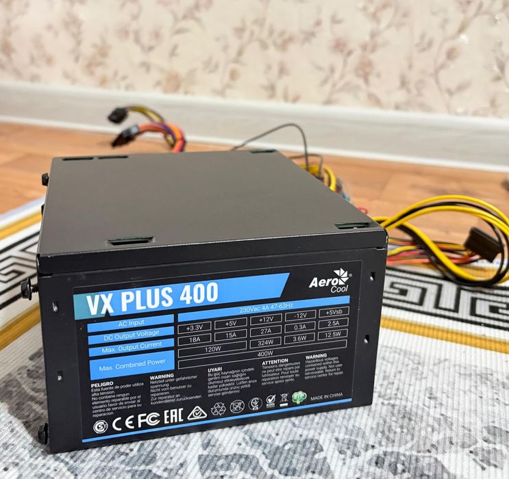 Блок питания aerocool vx plus 400