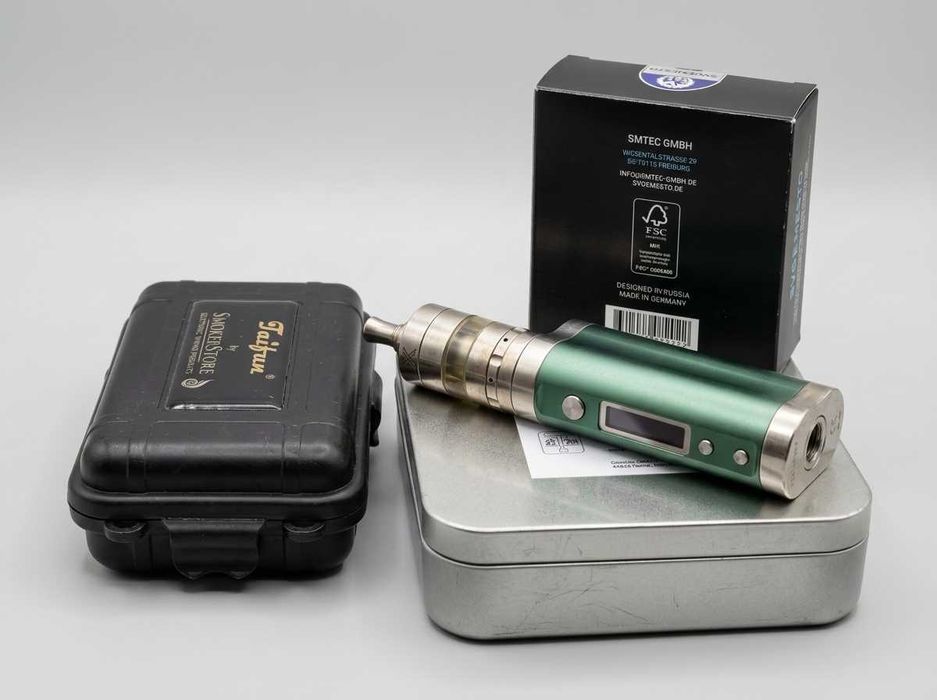 Dicodes Micro 21700 Racing Green + Kayfun X + Taifun GTR - complet