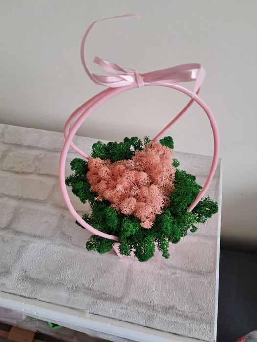 Кошнички със скандинавски мъх