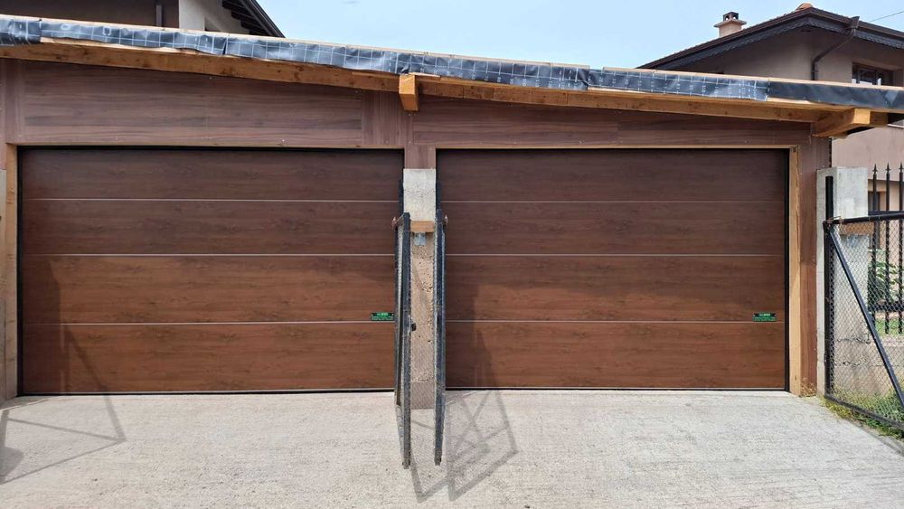 Ролетни врати, гаражни секционни врати изработка и монтаж.24/7